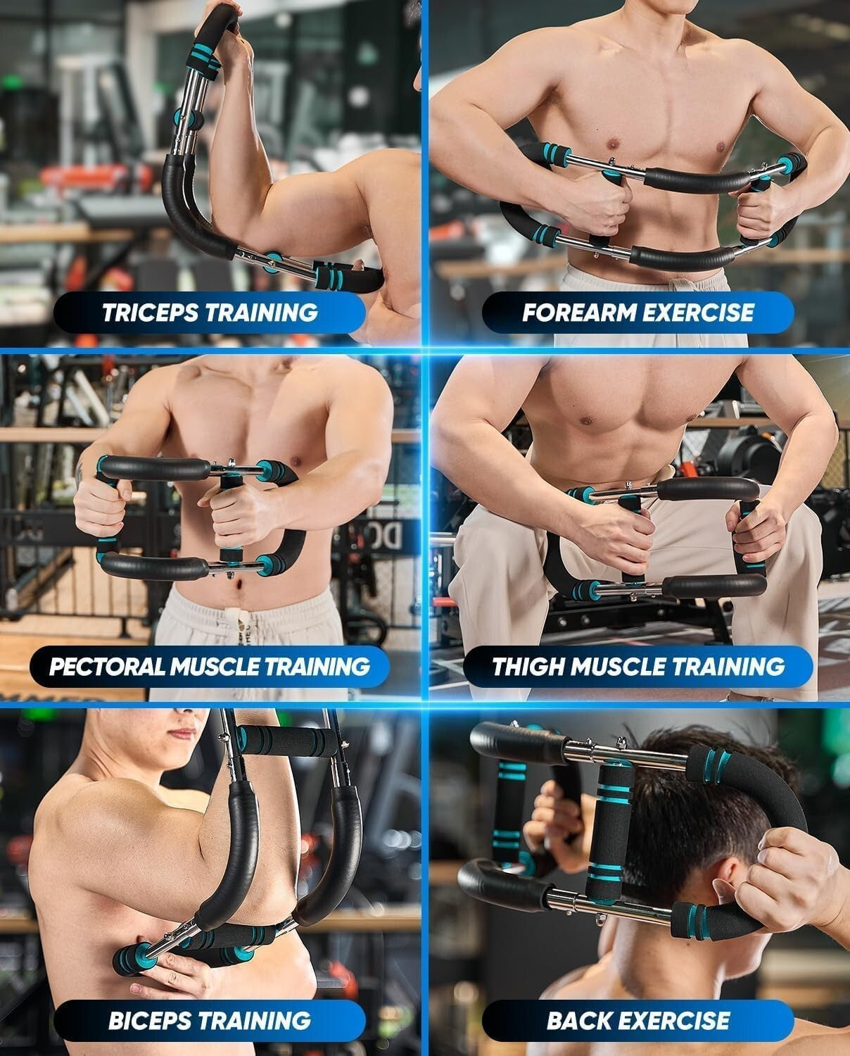 Saker Twister Arm Trainer, Powertwist Arm Trainer, Adjustable Forearm Strengthen